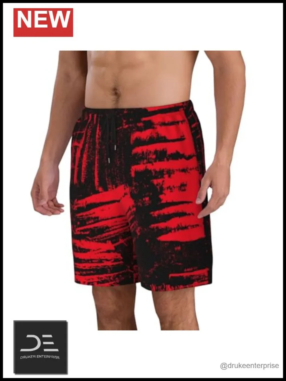 Quick Dry Swim Trunks with Mesh Lining Board Shorts Beach Swimwear